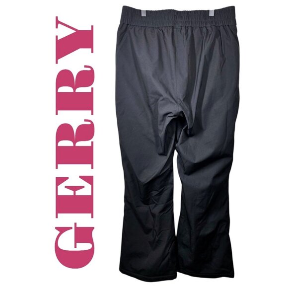 NWOT GERRY WOMEN’S SKI SNOWBOARD PANTS BLACK, SIZE MEDIUM - Picture 2 of 11